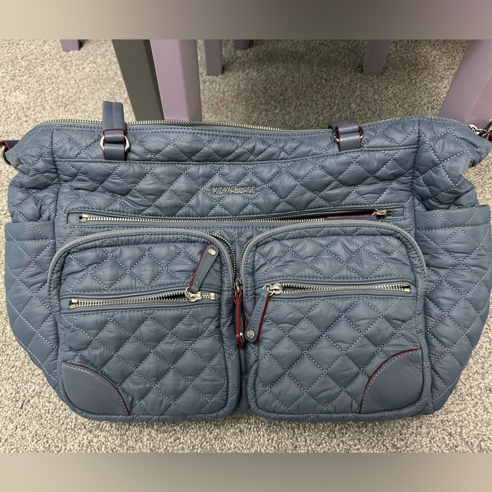 MZ Wallace Crosby Traveler in Coastal Blue